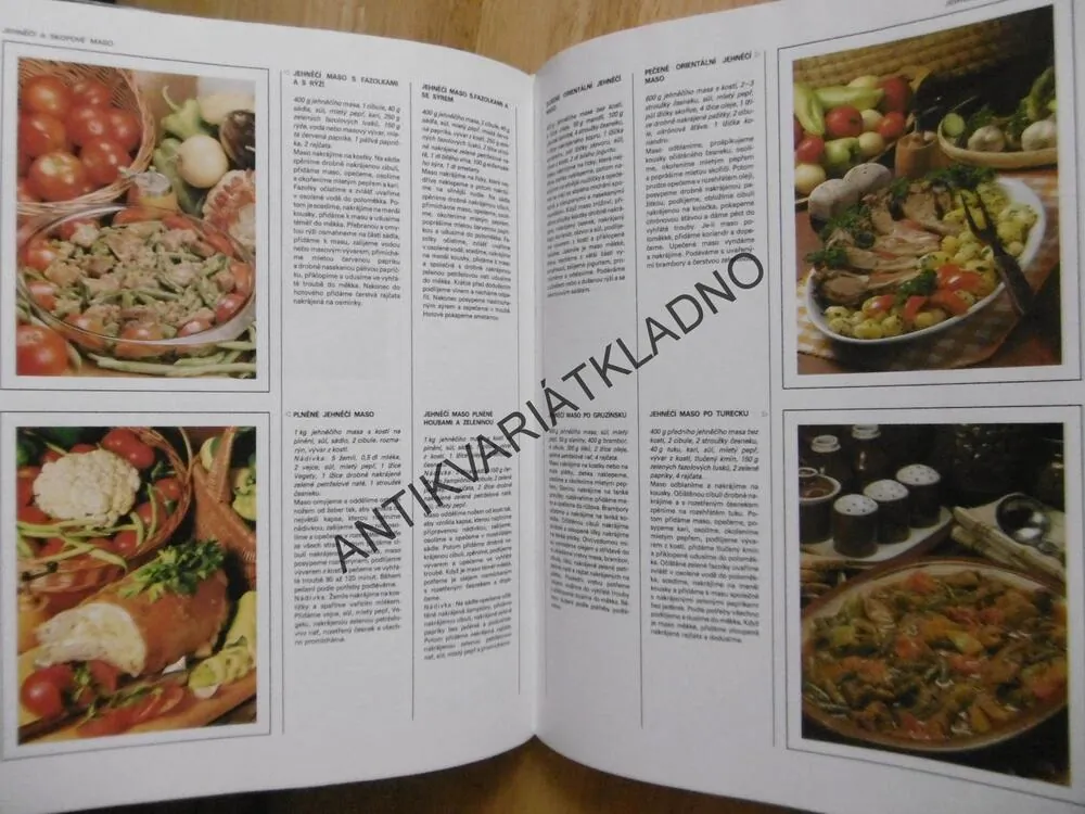 VELKÁ BAREVNÁ OBRAZOVÁ KUCHAŘKA, HORECKÁ, TICHÝ, **an