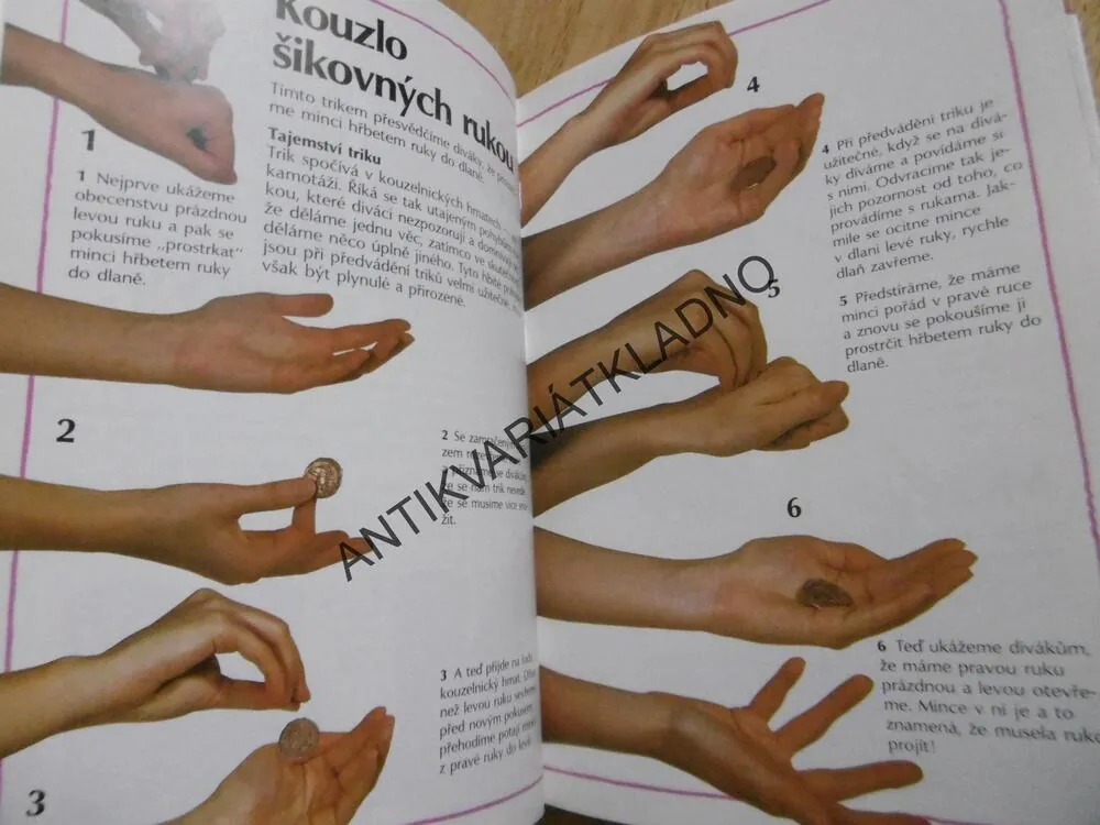 ABRAKADABRA, KOUZLA A ČÁRY, KARETNÍ TRIKY, VANESSA BAILEYOVÁ, **an
