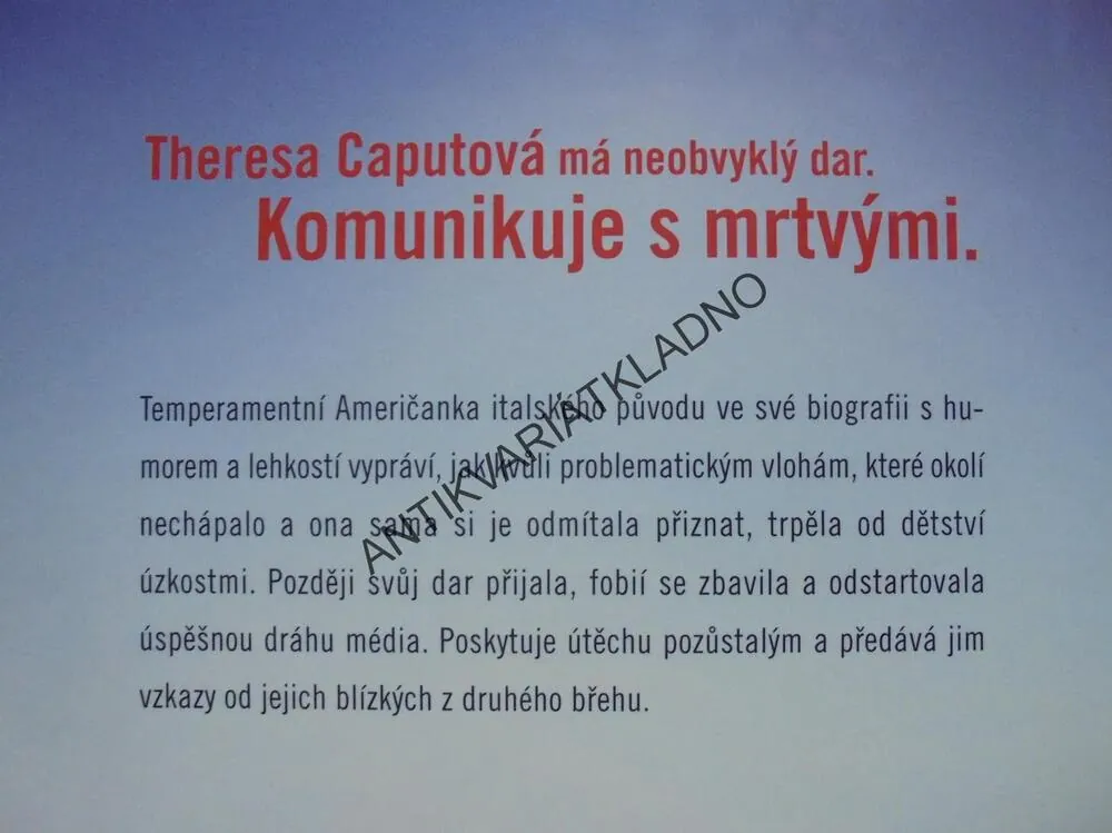 V ŽIVOTĚ JDE O VÍC, THERESA CAPUTOVÁ