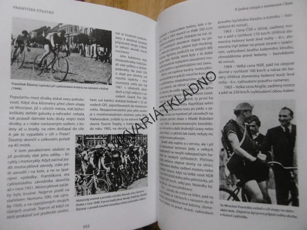 100+1 OSOBNOSTÍ A BICYKL, IVO HRUBÍŠEK, **an