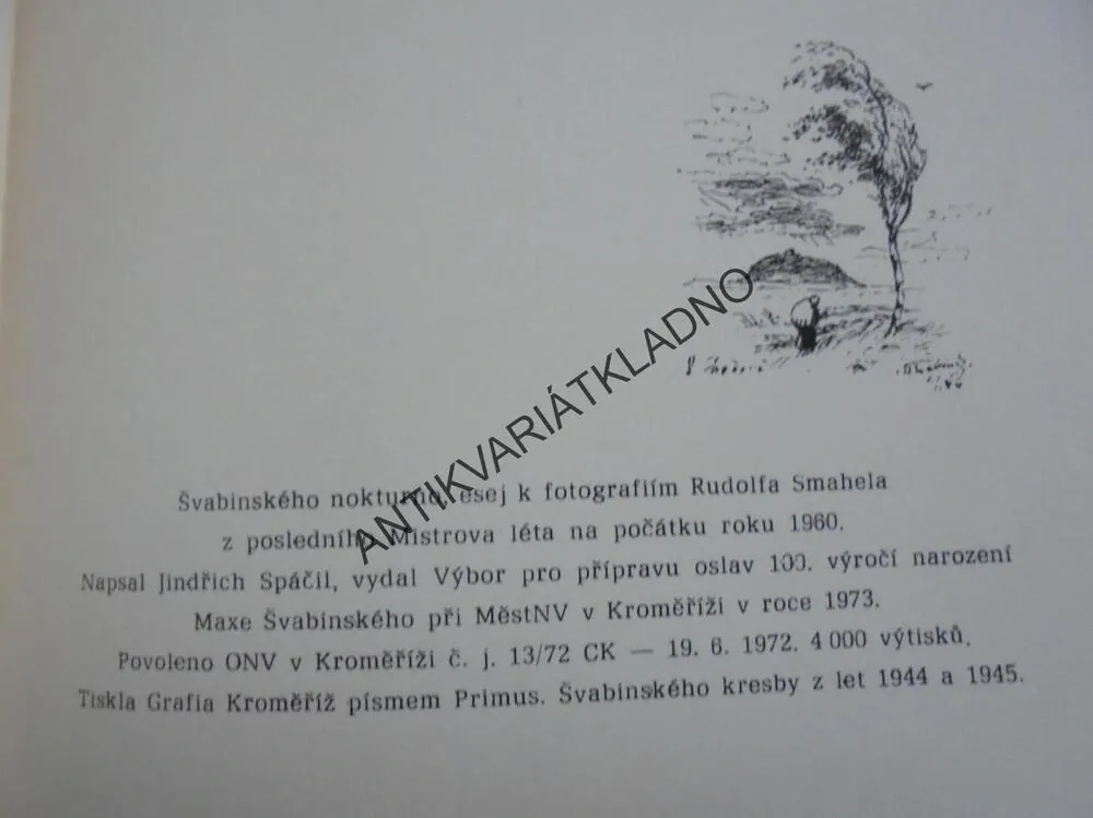 ŠVABINSKÉHO NOKTURNO,JINDŘICH SPÁČIL,RUDOLF SMAHEL