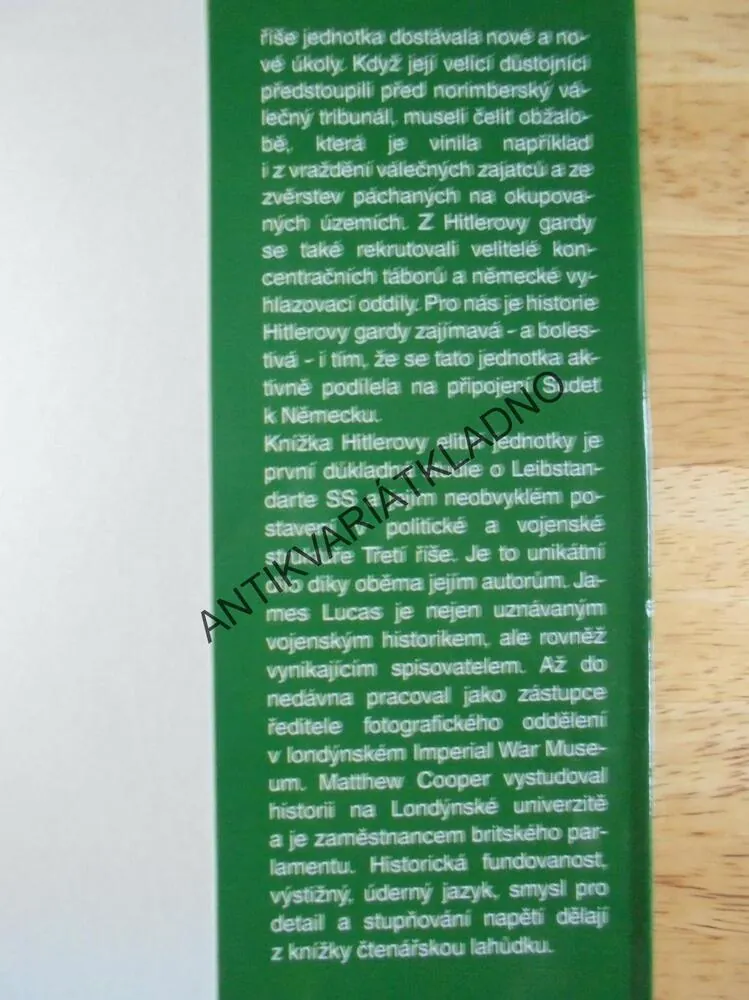 HITLEROVY ELITNÍ JEDNOTKY, LUCAS COOPER, **an