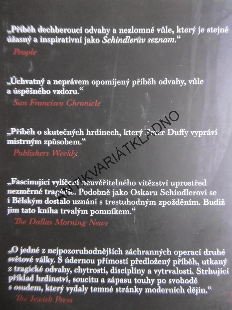 BRATŘI BĚLŠTÍ, PETER DUFFY, **an