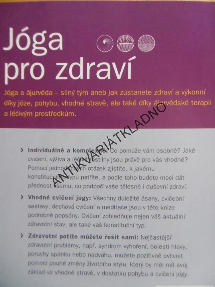 JÓGA PRO ZDRAVÍ, ANNA TRÖKES, DETLEF GRUNERT, **an