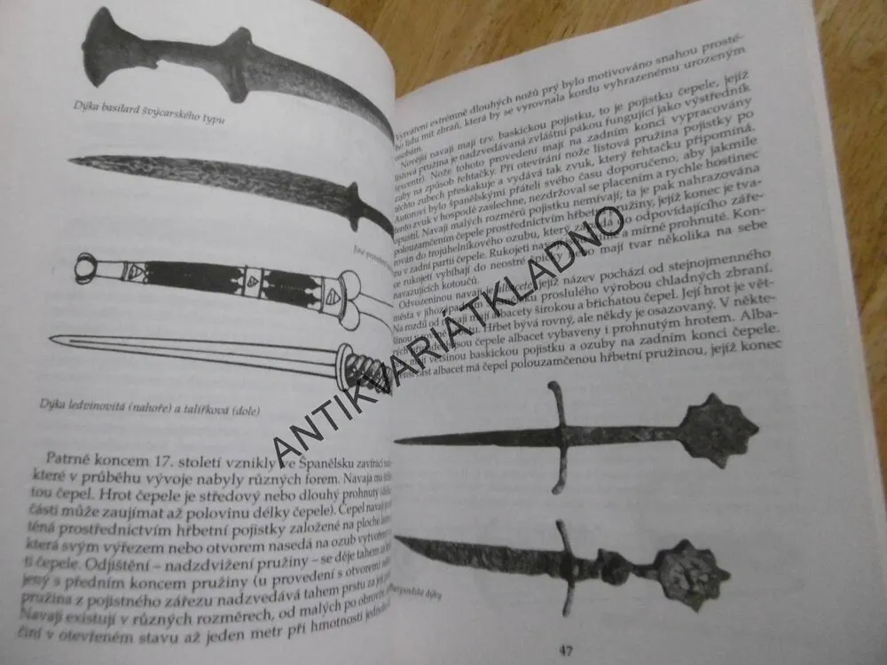 NOŽE PRAVÉHO MUŽE,ZDENĚK FAKTOR, ZBRANĚ, **an