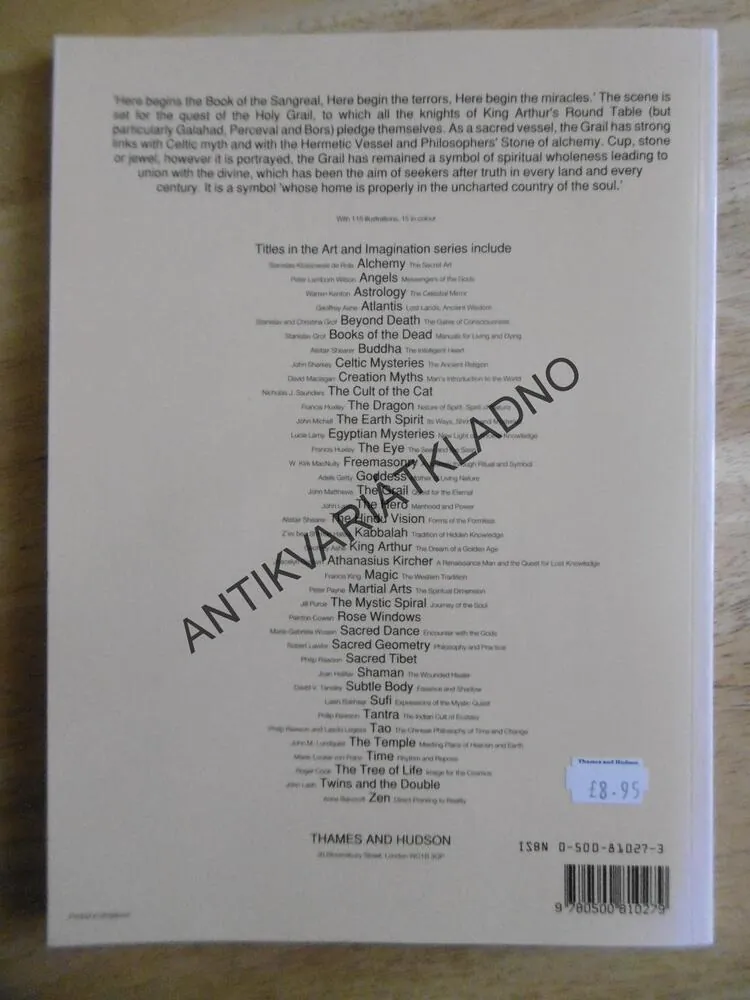 THE GRAIL, QUEST FOR THE ETERNAL, JOHN MATTHEWS, UMĚNÍ, HISTORIE, ANGLICKY, **an