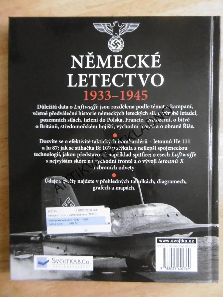 NĚMECKÉ LETECTVO 1939 1945, **an
