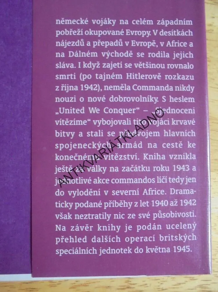 KOMBINOVANÉ OPERACE, 1940-42, VÁLKA,