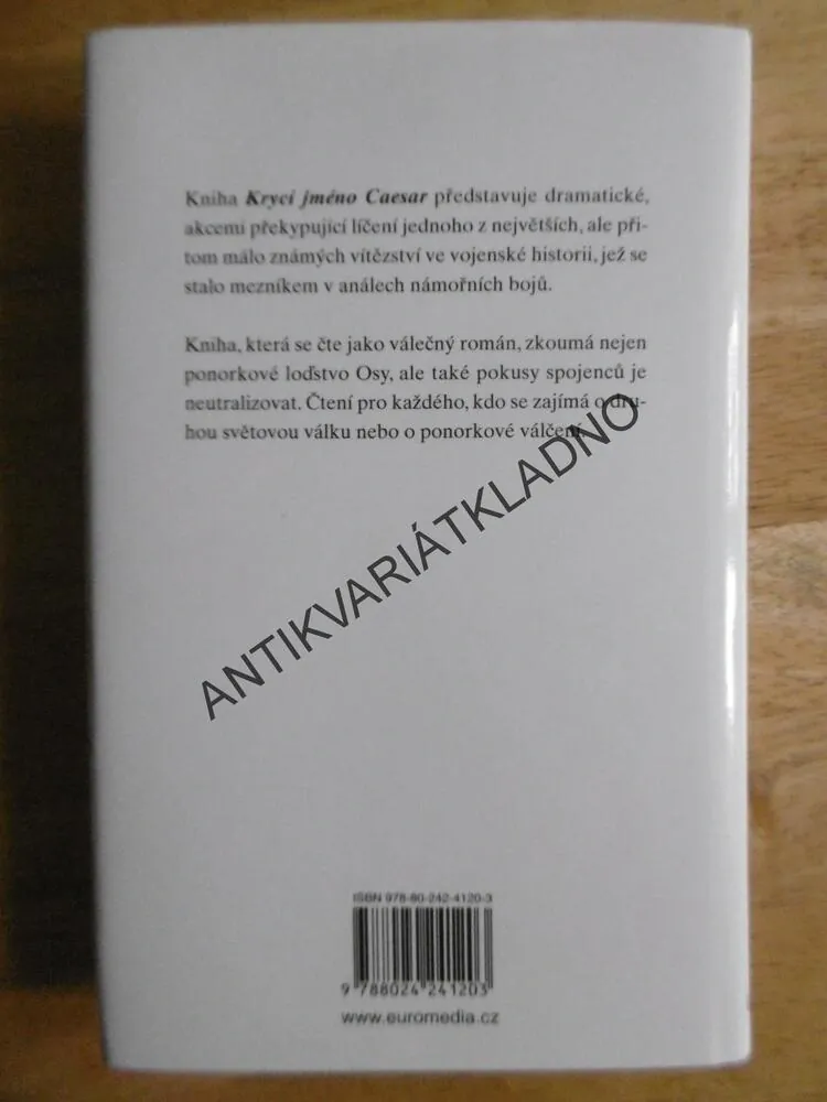 KRYCÍ JMÉNO CAESAR, JEROME PREISLER, K. SEWELL, **an