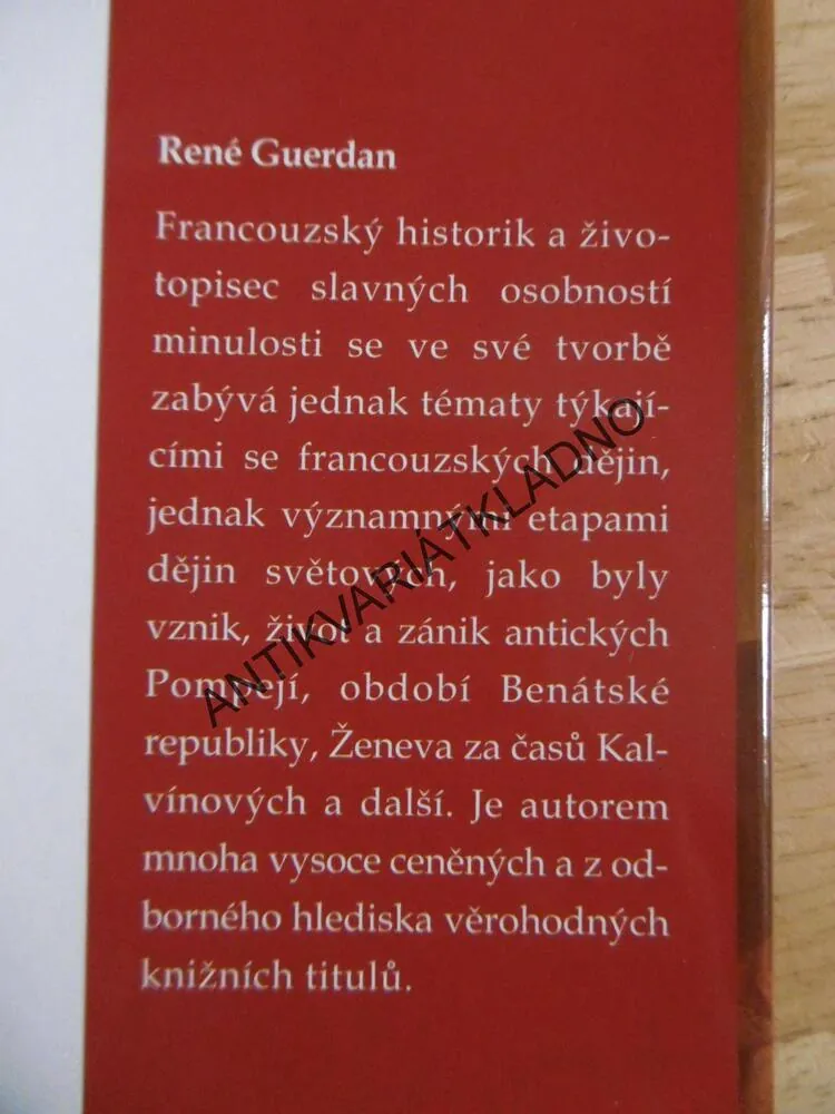 MARIE STUARTOVNA, RENÉ GUERDAN, **an