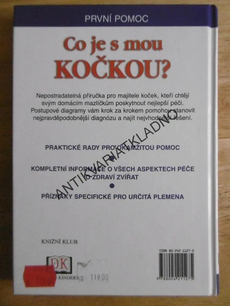 CO JE S MOU KOČKOU? KOČKY, BRUCE FOGLE,  **an