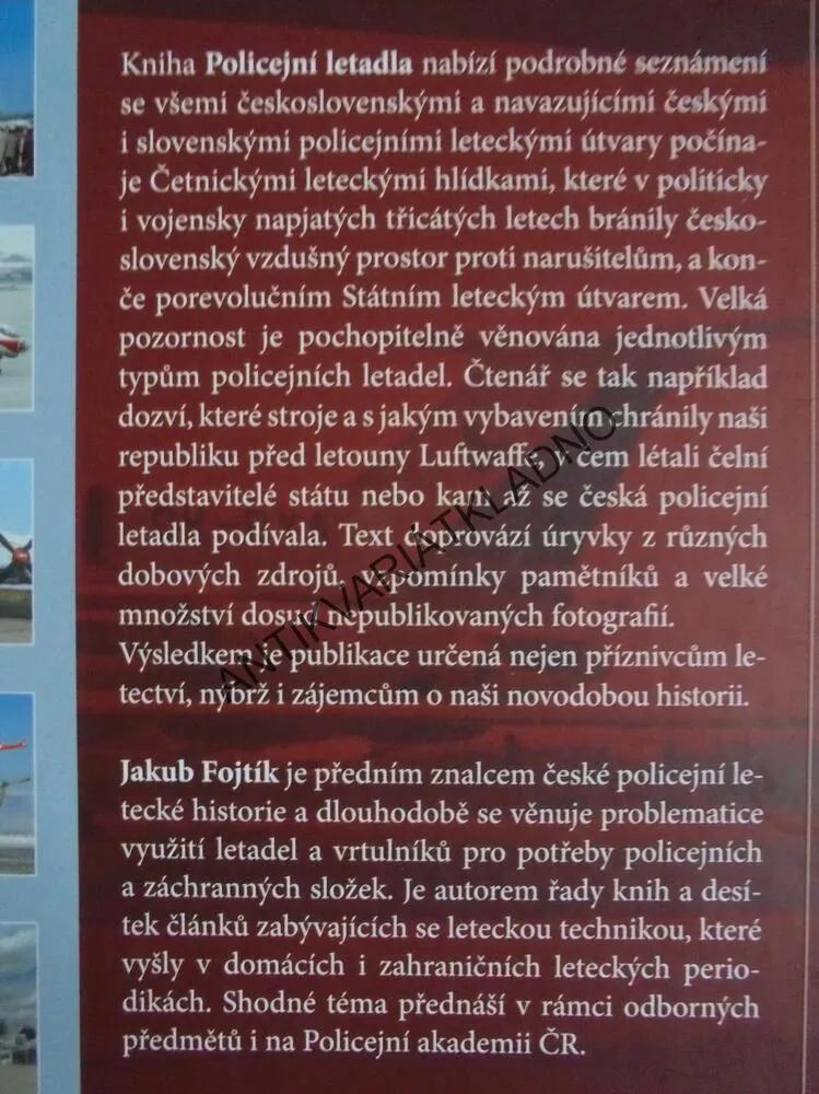 POLICEJNÍ LETADLA OD ČETNICKÝCH, LETECTVÍ FOJTÍK