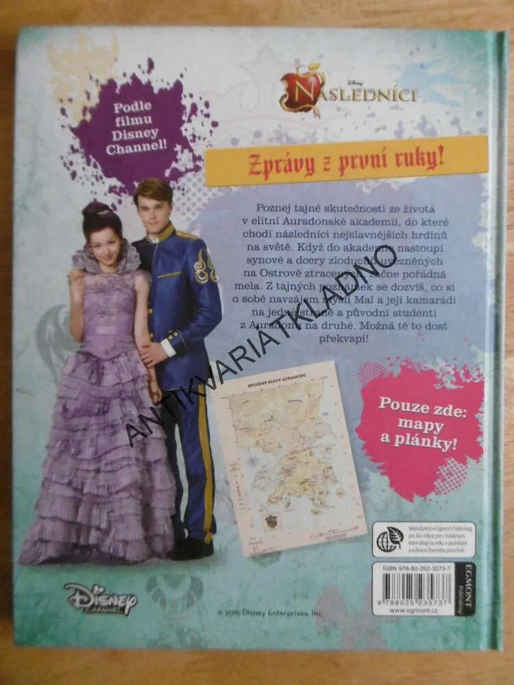 TAJEMSTVÍ AURADONU, POUZE PRO ZASVĚCENÉ, NÁSLEDNÍCI, WALT DISNEY, **an
