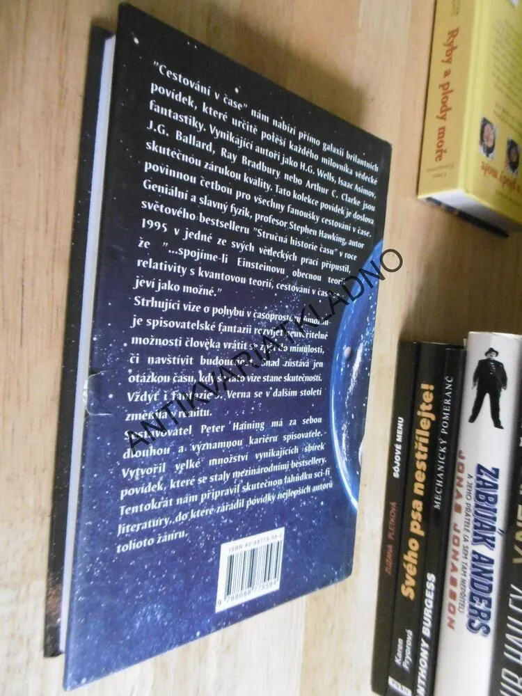 CESTOVÁNÍ V ČASE, ARTHUR C.CLARKE, RAY BRADBURY, R.A. HEINLEIN, AJ., **an