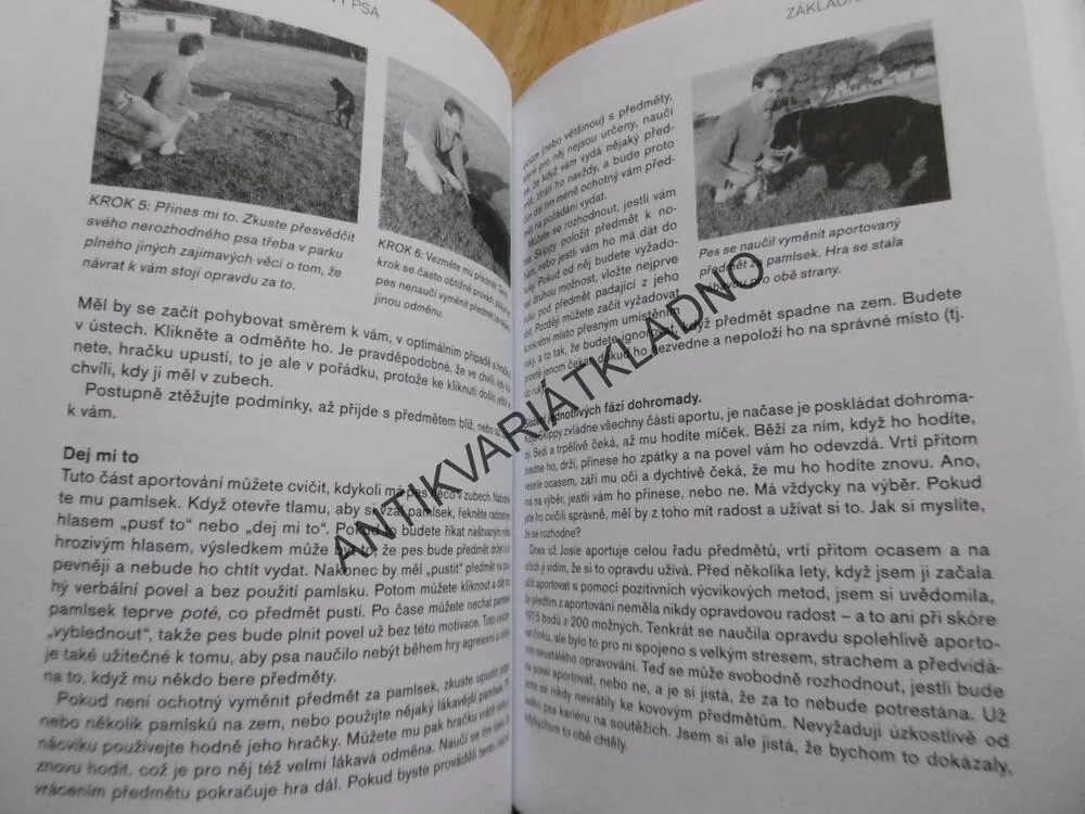 POZITIVNÍ METODY VÝCHOVY PSA, PAT N. MILEROVÁ, PES, VÝCHOVA, PÉČE, **an