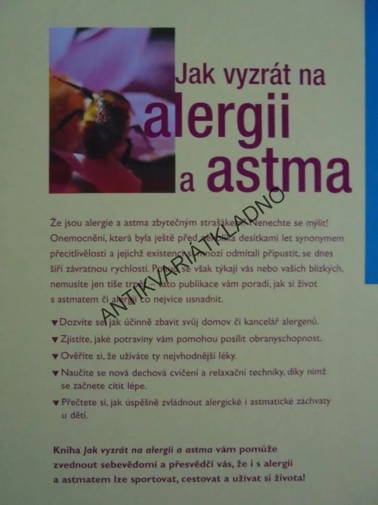 JAK VYZRÁT NA ALERGII A ASTMA, PRŮVODCE, **an
