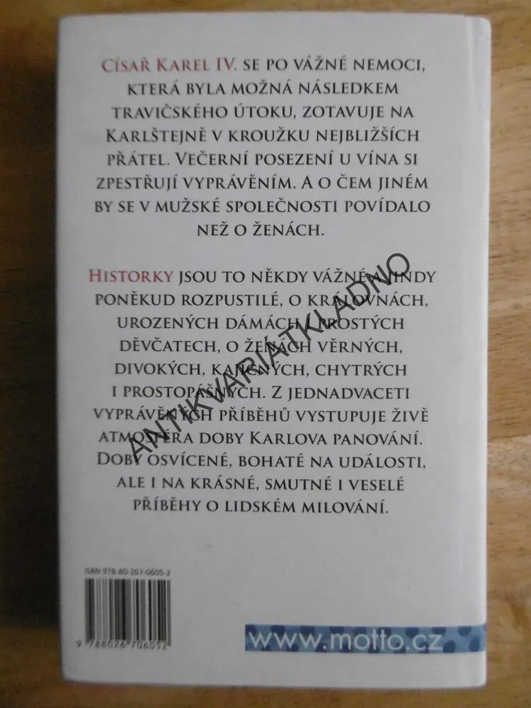 KARLŠTEJNSKÉ VIGILIE, FRANTIŠEK KUBKA,  KAREL IV., **an