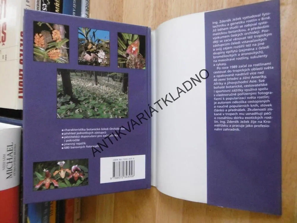 ENCYKLOPEDIE ORCHIDEJÍ, ZDENĚK JEŽEK, **an