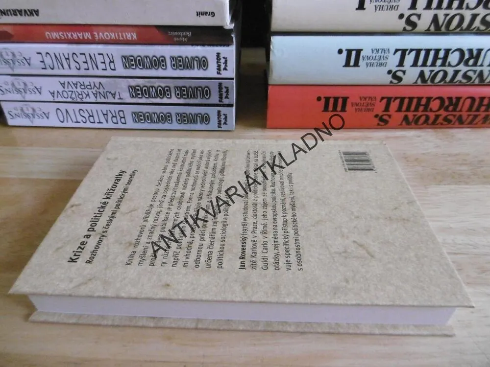 KRIZE A POLITICKÉ KŘIŽOVATKY, ROZHOVORY S ČESKÝMI POLITICKÝMI TEORETIKY, JAN ROVENSKÝ, **an