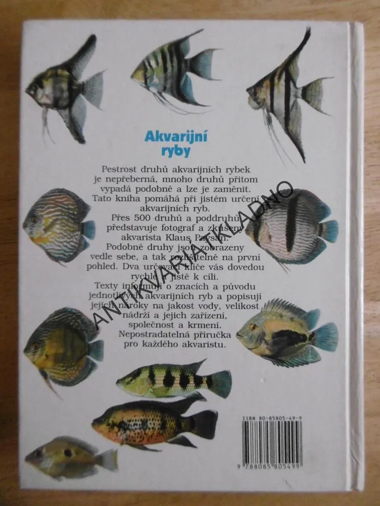 AKVARIJNÍ RYBY, KLAUS PAYSAN, 500 DRUHŮ, **an