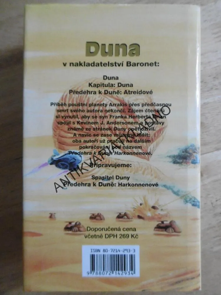 PŘEDEHRA K DUNĚ: ATREIDOVÉ, BRIAN HERBERT, KEVIN J. ANDERSON, **an