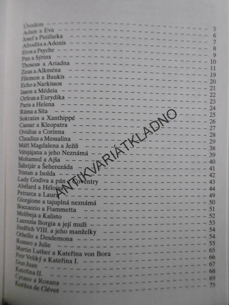 PŘÍBĚH LÁSKY V DĚJINÁCH, PAVEL PAY, **an