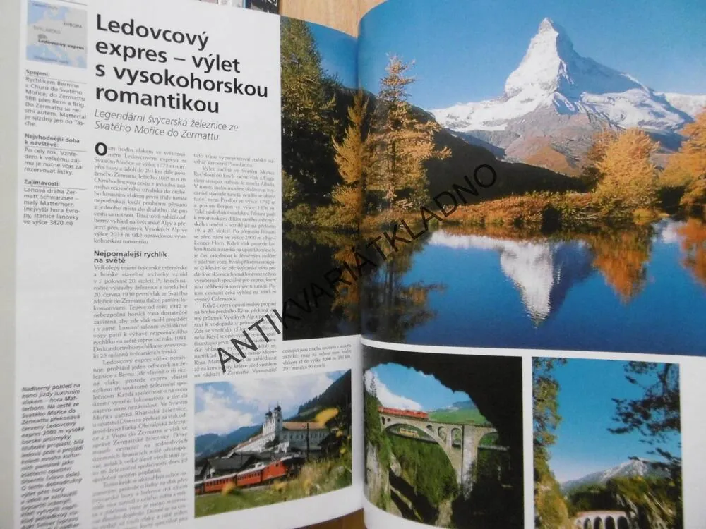TOULKY EVROPOU, POZORUHODNÁ MÍSTA STARÉHO KONTINENTU, **an