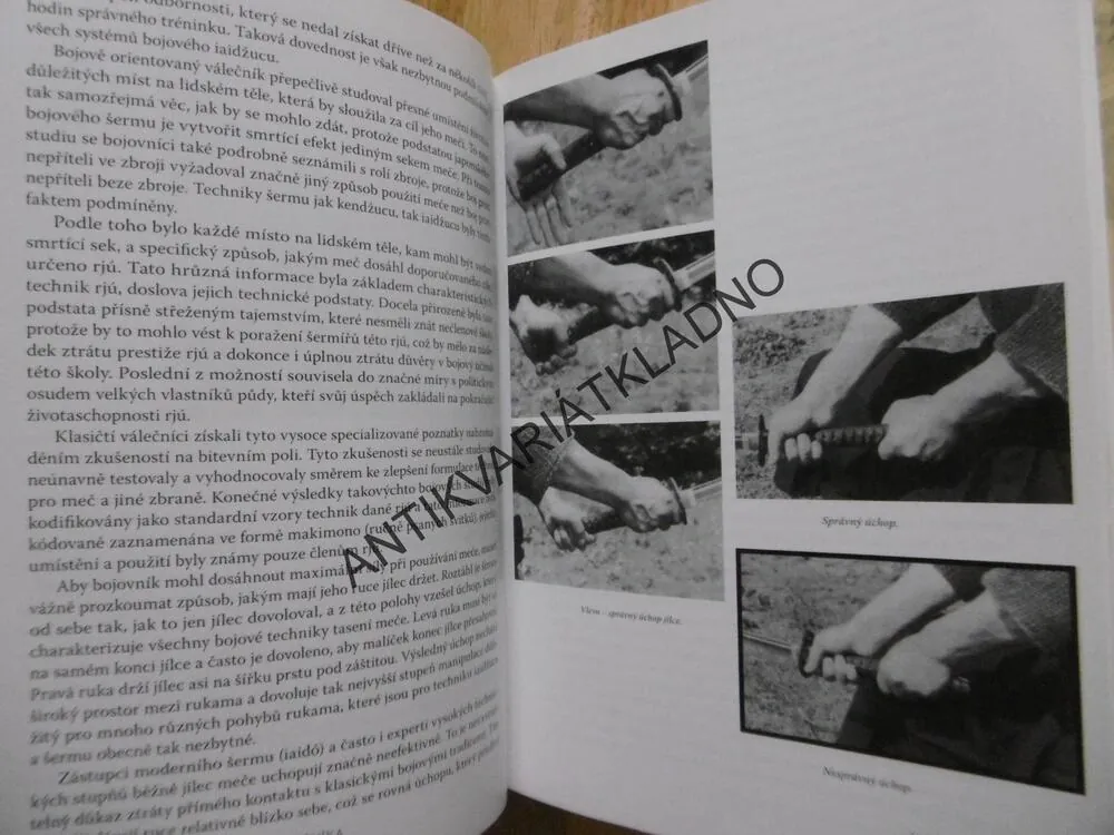 JAPONSKÝ ŠERM, TECHNIKA A CVIČENÍ, G. WARNER, JAPONSKO, **an