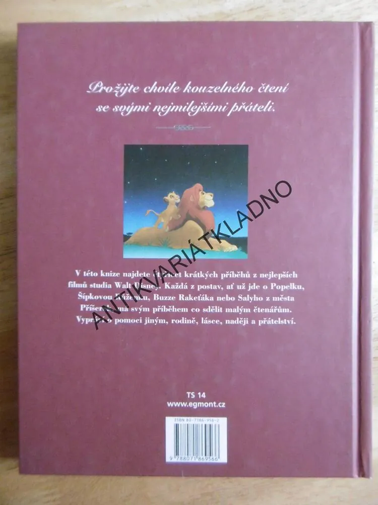 SBÍRKA NEJKRÁSNĚJŠÍCH POHÁDEK 3., WALT DISNEY PIXAR, **an