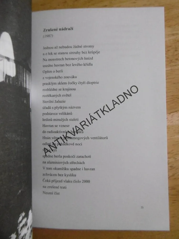 BEZ CENZURY, BÁSNĚ A TEXTY, JOSEF FOUSEK - AUTOGRAM, **an