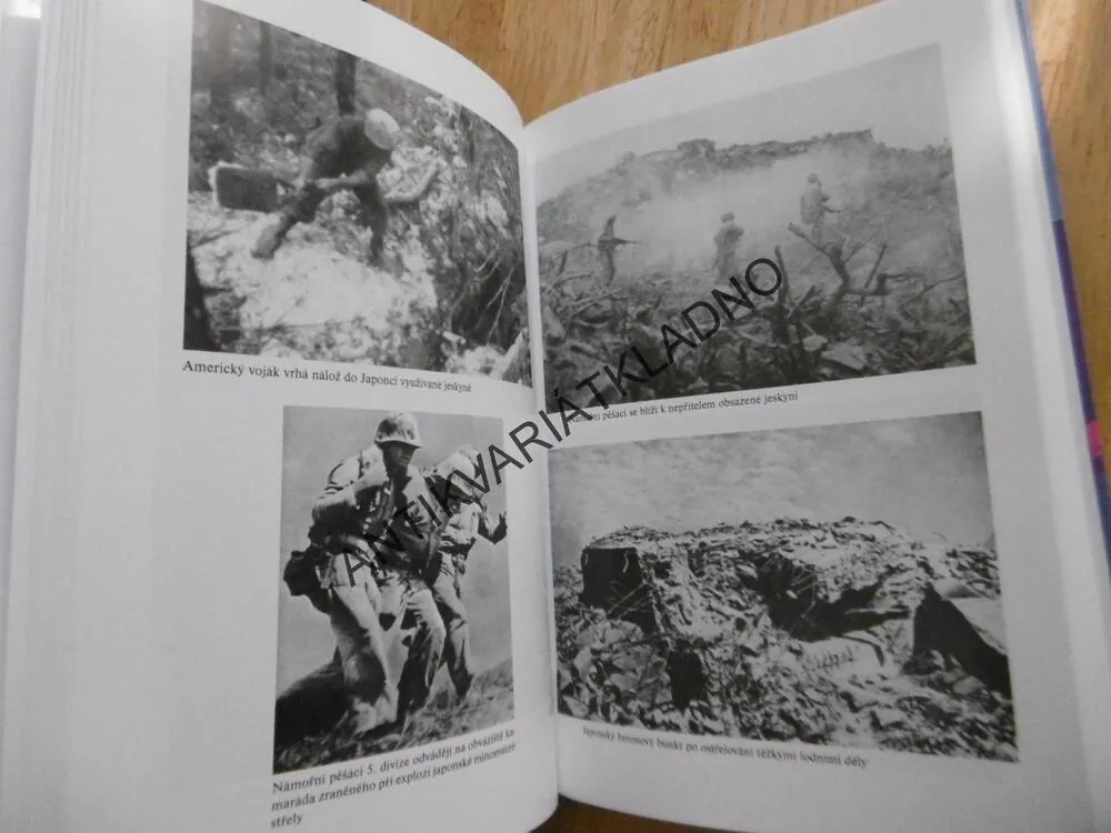 VÁLKA KONČÍ V PACIFIKU, 1. PEVNOST IWODŽIMA, MILOŠ HUBÁČEK, **an
