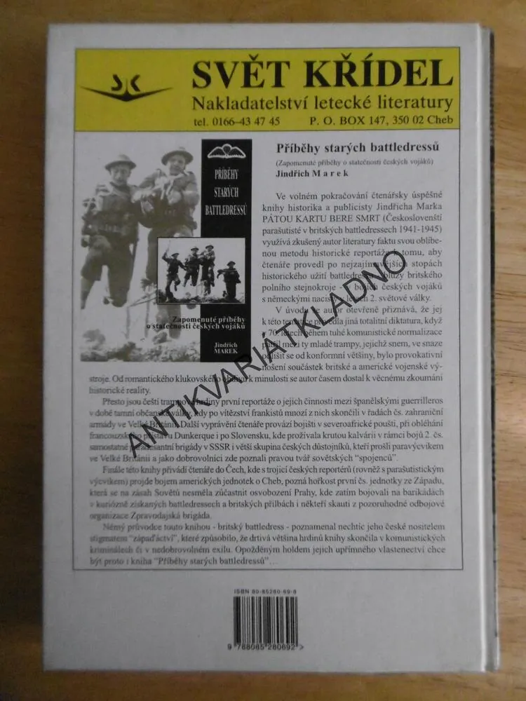 VZDUŠNÍ DONKICHOTI, ČETNICKÉ LETECKÉ HLÍDKY 1935-39, RAF, JINDŘICH MAREK,, **an