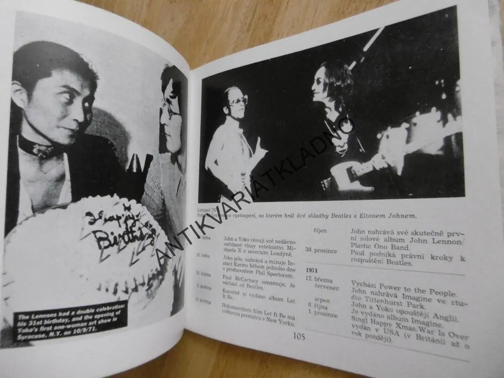 JOHN LENNON, THE BEATLES, **an