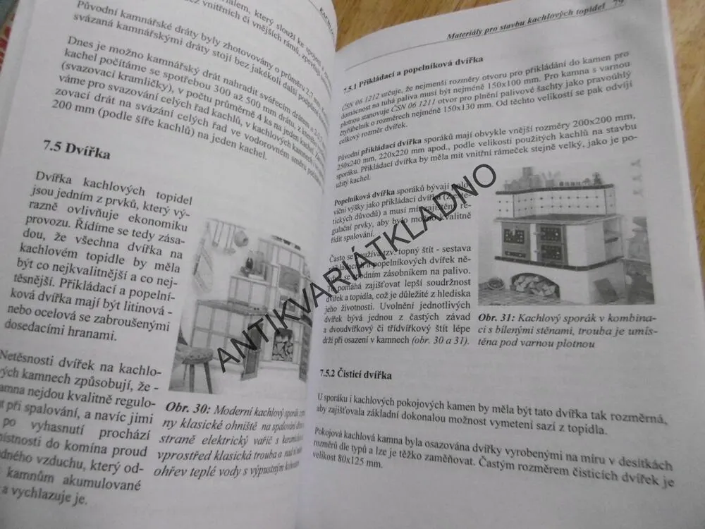 KACHLOVÁ KAMNA, PROFI HOBBY 16, VÁCLAV VLK, **an