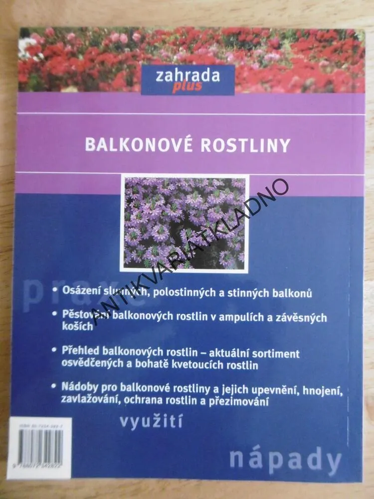 BALKONOVÉ ROSTLINY, VÝBĚR, SESTAVY, PÉČE, ZAHRADA PLUS, **an