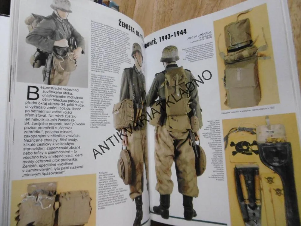NĚMEČTÍ VOJÁCI VE DRUHÉ SVĚTOVÉ VÁLCE, UNIFORMY 2. SVĚTOVÁ VÁLKA, **an