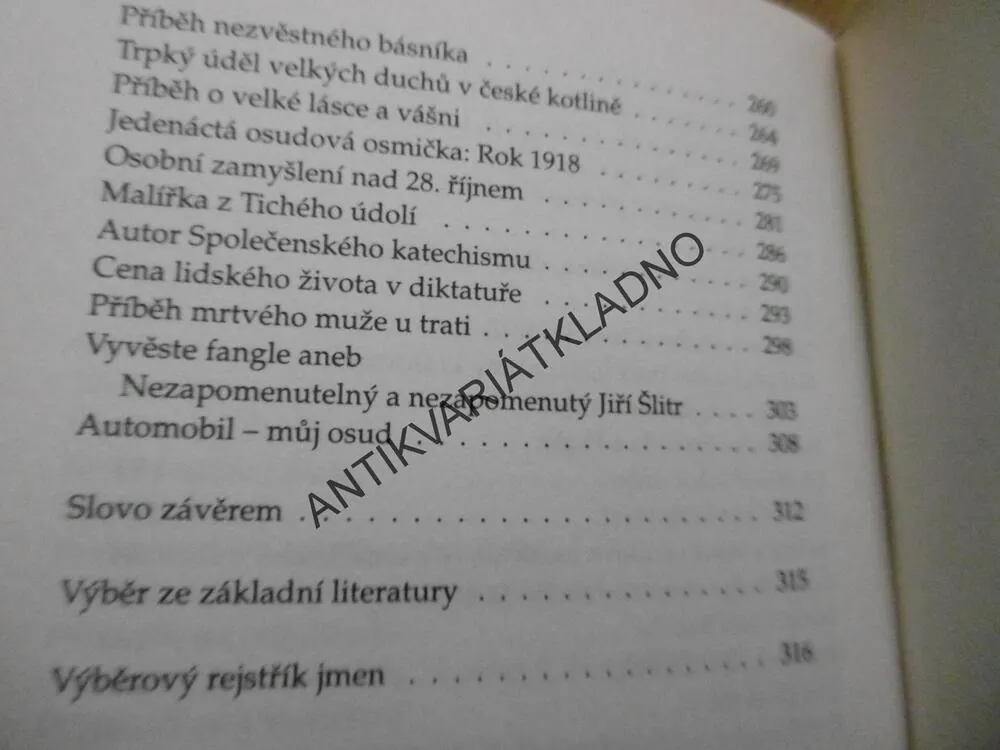 ČESKÝCH DĚJIN HRÁTKY OŠIDNÉ, JANA VOLFOVÁ, **an