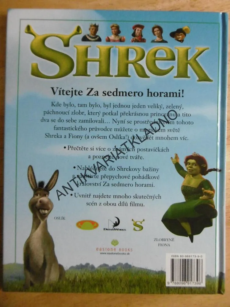 SHREK, NEPOSTRADATELNÝ PRŮVODCE, **an