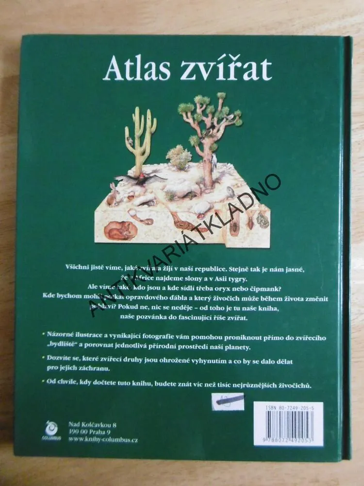 ATLAS ZVÍŘAT, JOHN FARNDON, **an