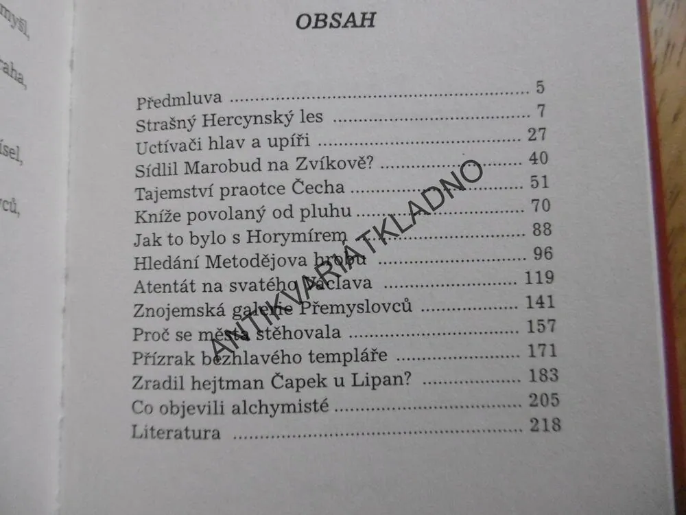 ZÁHADY ČESKÝCH DĚJIN II, JAN BAUER, **an