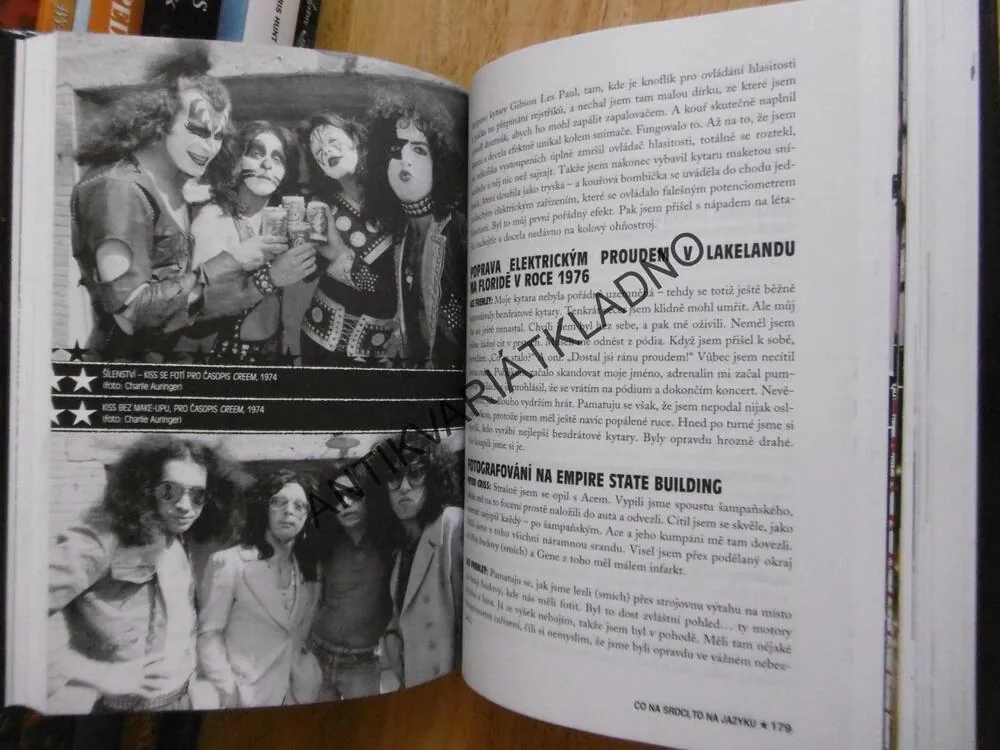 KISS BEZ MASKY, DAVID LEAF, KEN SHARP, , METALOVÁ SKUPINA, **an