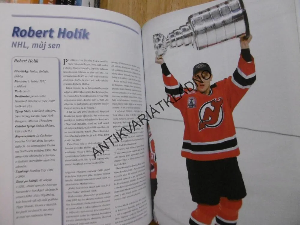 ČEŠI A SLOVÁCI V DĚJINÁCH NHL, KAREL KNAP, LEDNÍ HOKEJ, **an