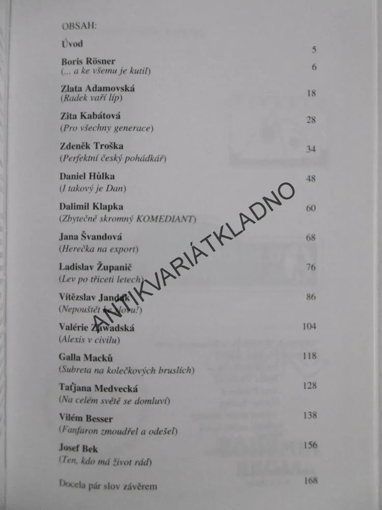 HERCI V HOROSKOPECH, MIROSLAVA BESSEROVÁ, **an