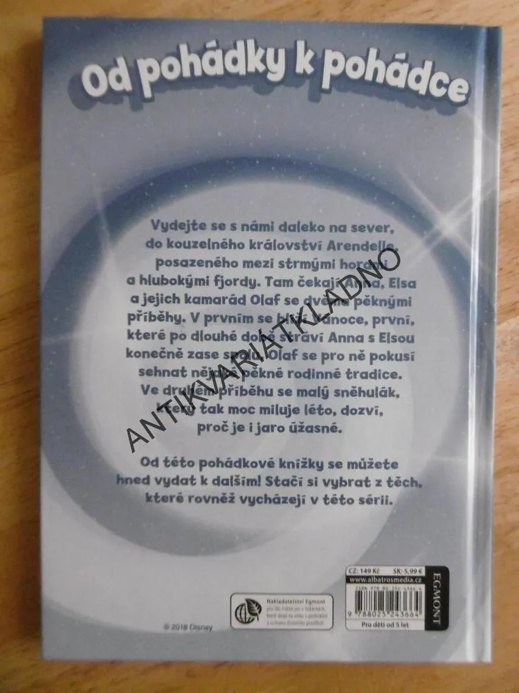 OD POHÁDKY K POHÁDCE, LEDOVÉ KRÁLOVSTVÍ, ZAČÍNÁME ČÍST, DISNEY, **an
