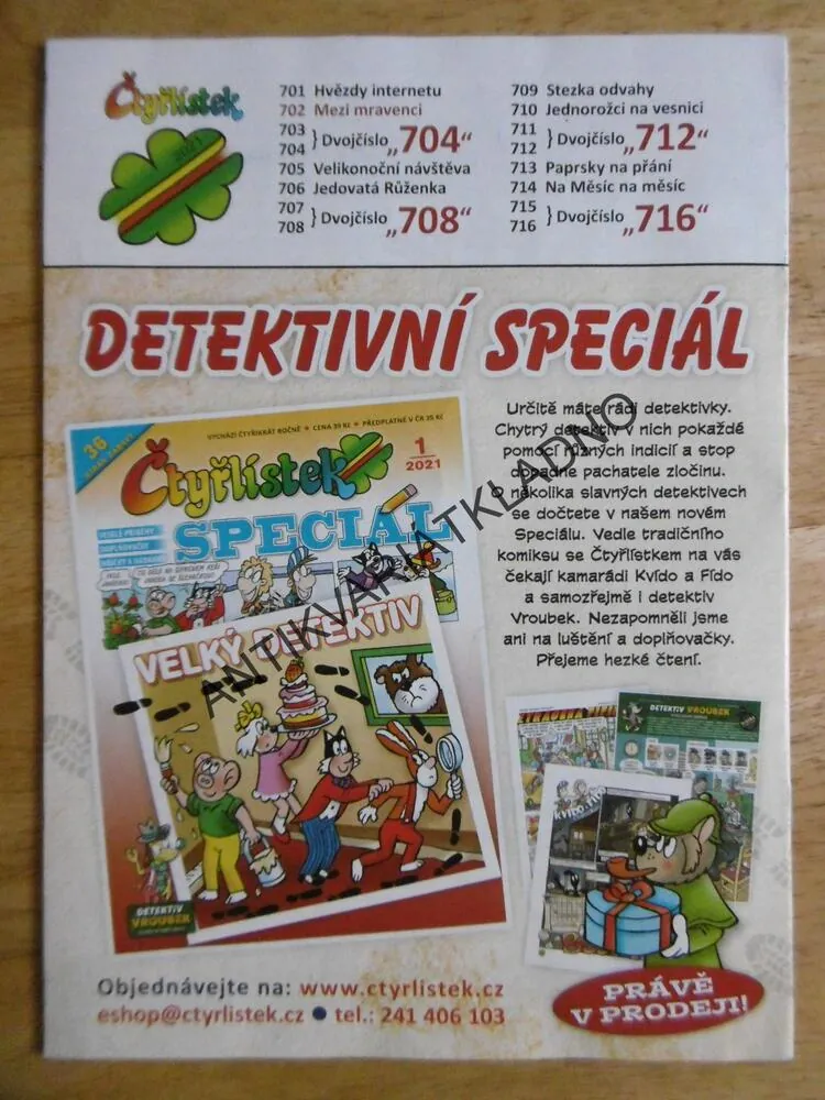 ČTYŘLÍSTEK 702 - MEZI MRAVENCI