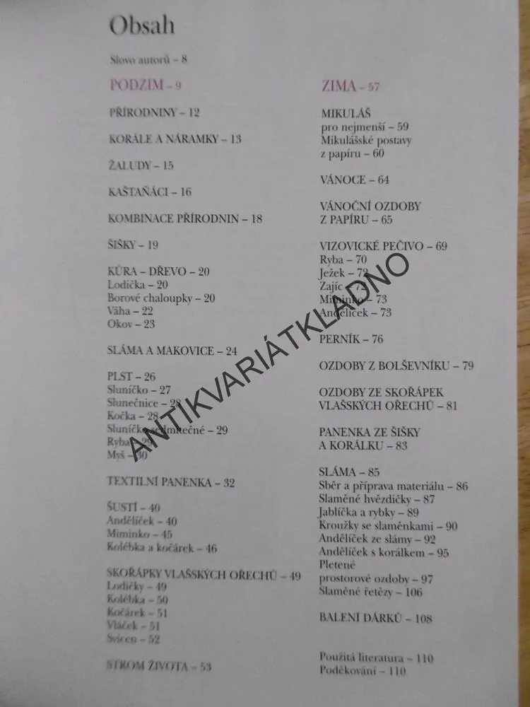 NÁPADY PRO PODZIM A ZIMU, KOCIÁNOVÁ, TICHÝ, BENEDIKTOVÁ, KOCIÁN, **an