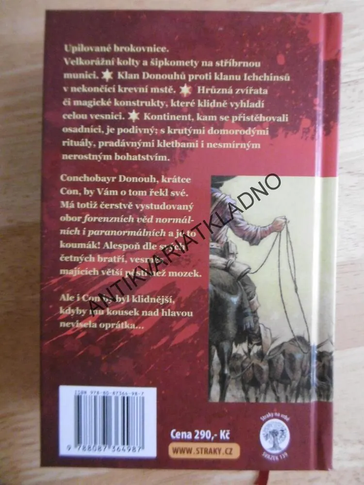 KREV DONOUHŮ, WESTERNOVÁ FANTASY, MERIWETHER BUCHANAN, **an