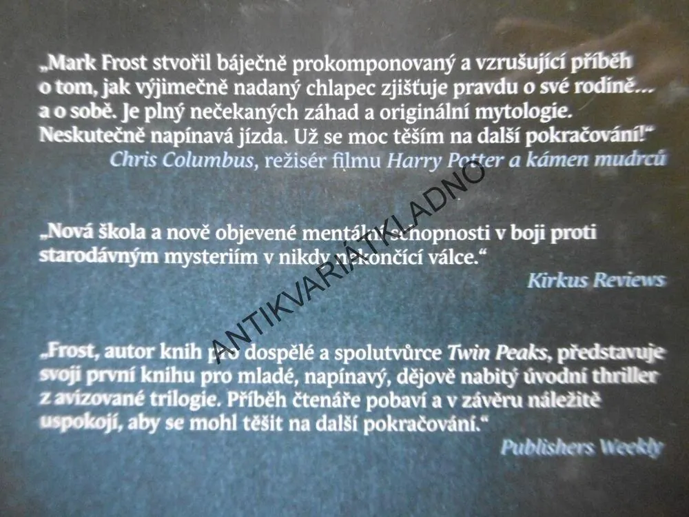PALADINOVO PROROCTVÍ, PROBUZENÍ, MARK FROST, **an