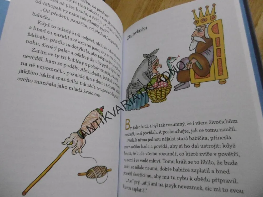 ERBENOVY POHÁDKY, KAREL JAROMÍR ERBEN, HELENA ZMATLÍKOVÁ, **an