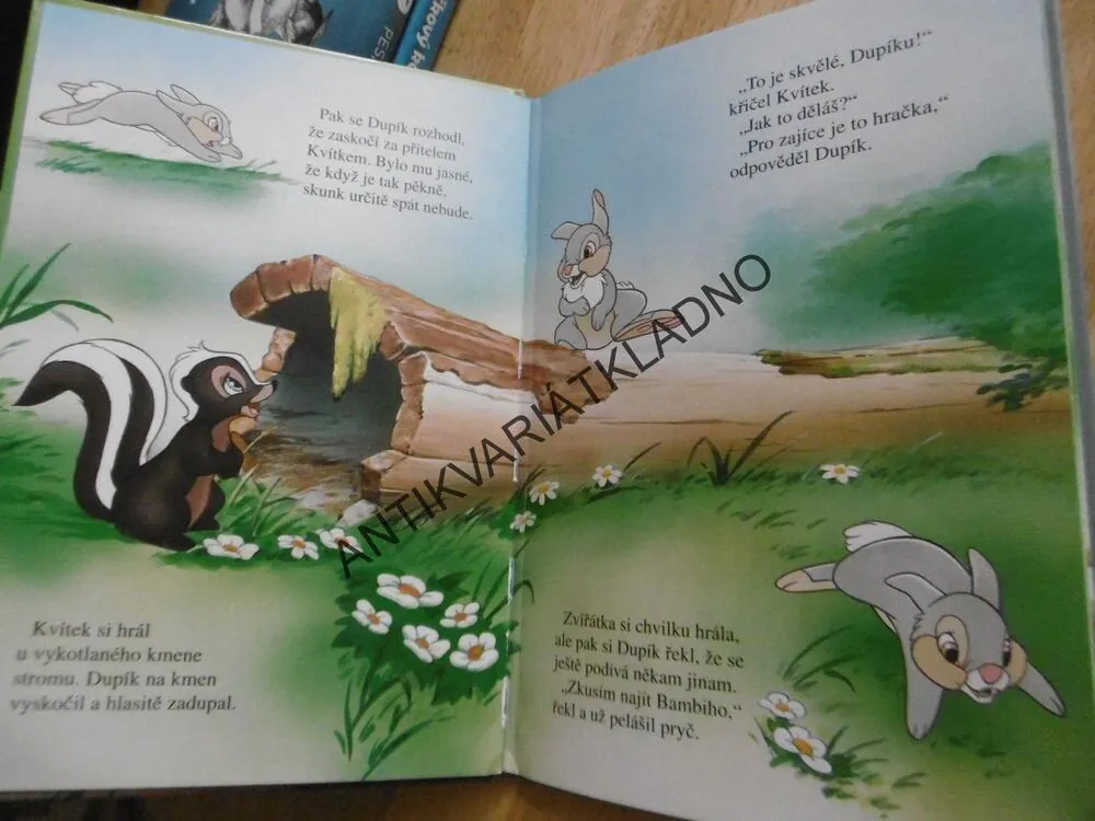 ODVÁŽNÝ ZAJÍC DUPÍK, WALT DISNEY, **an